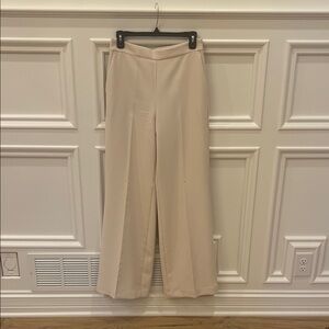 Elegant Cream Ann Taylor Women's Pants